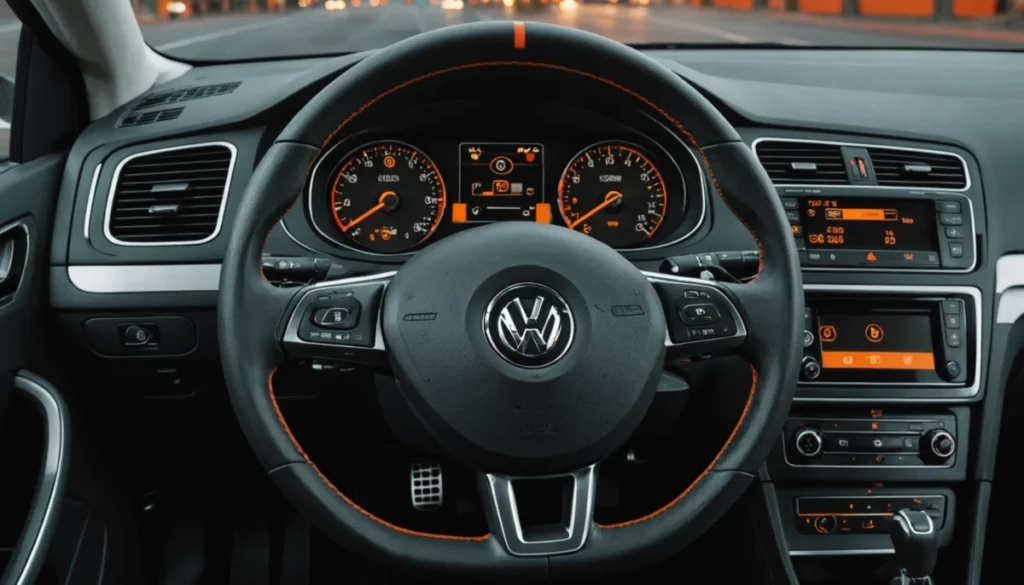 voyant volant orange golf 5