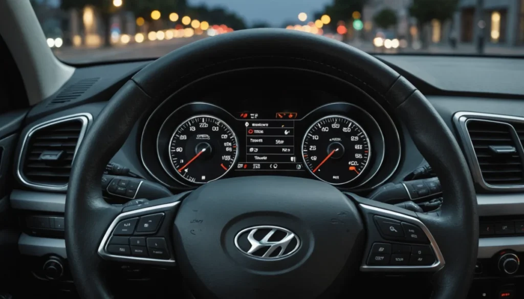 voyants tableau de bord hyundai tucson