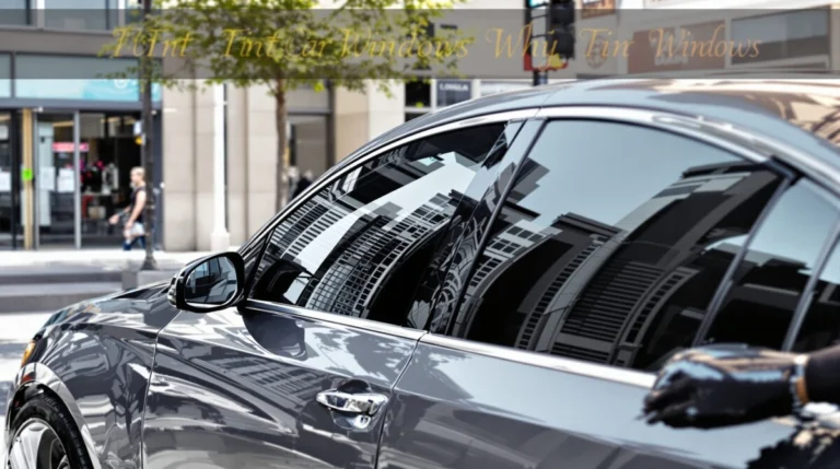 faire teinter ses vitres