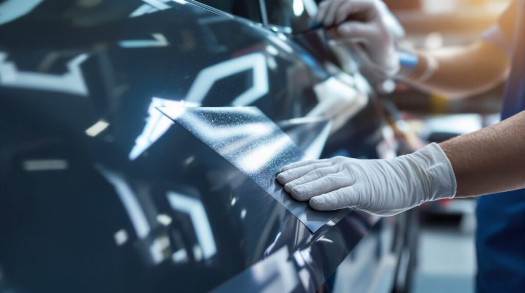 film covering voiture