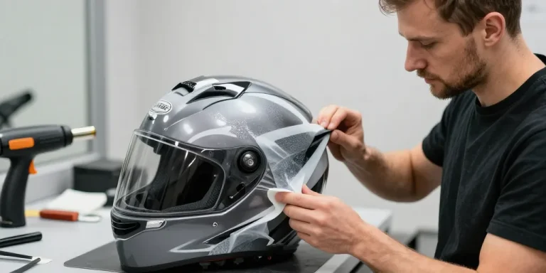 kit covering casque moto