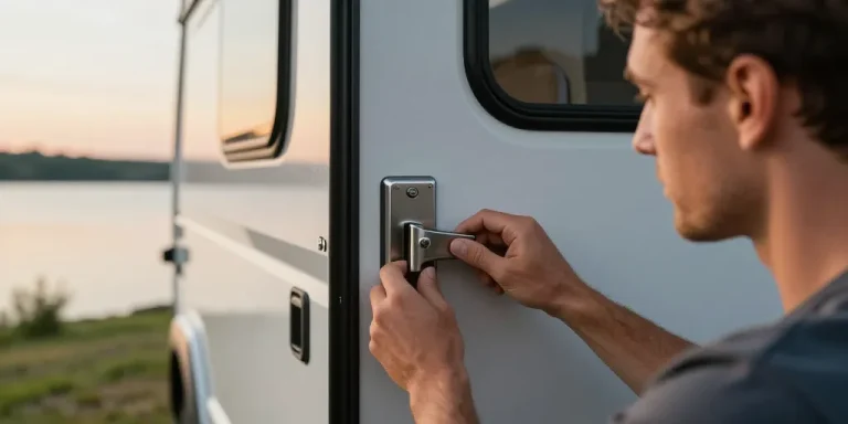 serrure pour porte camping car